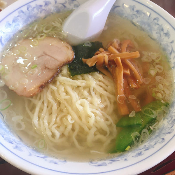 「ラーメンセット（塩）780円」@ラーメンの店 金精の写真