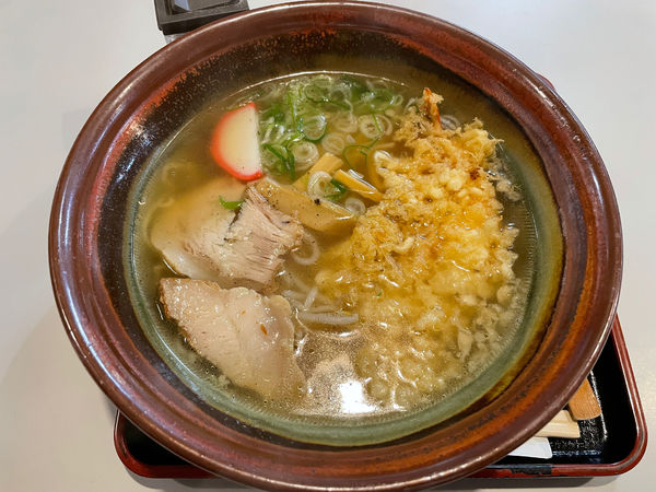 「天ぷら中華そば 780円」@麺類 志のだやの写真