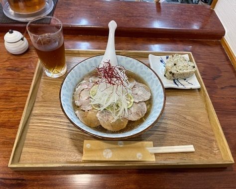 「冷やしそば　1,000円。」@中華そば 水嶋の写真