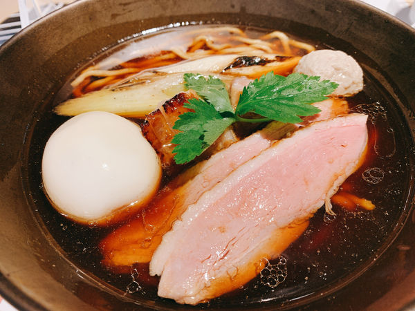 「特製紀州鴨中華そば」@鴨中華そば 楓の写真