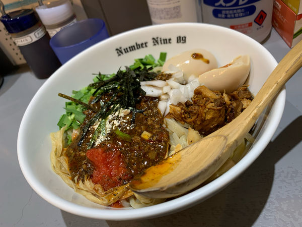 「【夏季限定】冷やしブラック」@麺Dining Number Nine 09の写真