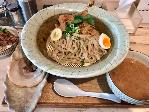 「鴨つけ麺並（1380円）」@麺屋 もりき 都島の写真