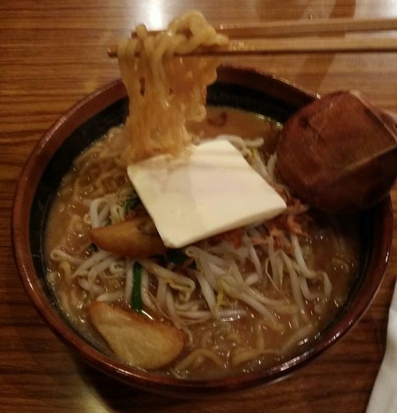 「北海道バター」@蔵出し味噌 麺場 彰膳の写真