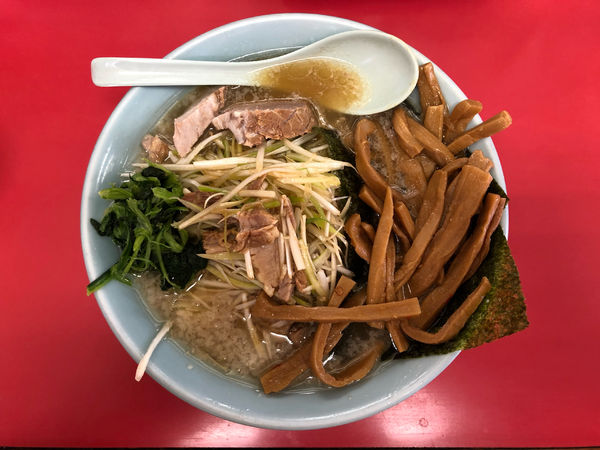 「ネギメンマ」@ラーメンショップ つくば店の写真