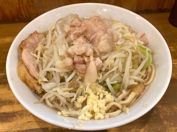 「小ラーメン ７５０円 ※麺少なめ」@ラーメン二郎 前橋千代田町店の写真