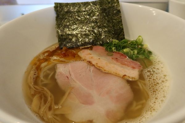 「【限定】えびしおらぅめん￥９００」@らうめん考房 ありがた屋の写真