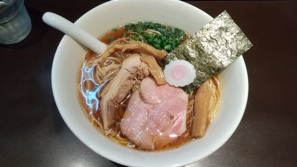 「冷しアゴ出汁そば（限定②）900円」@おおぜき中華そば店の写真