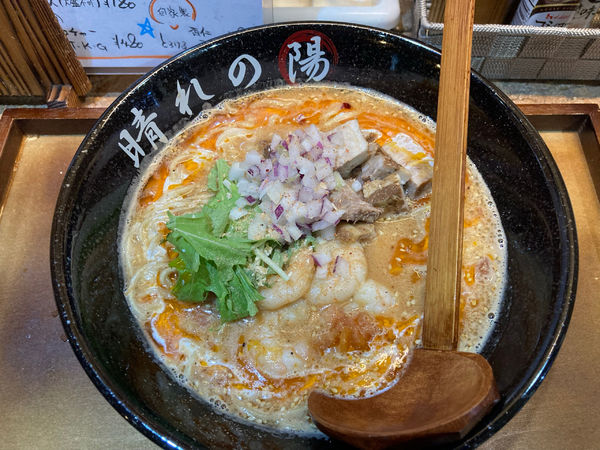 「海老香るアメリケーヌ坦々麺」@二代目麺酒場 晴れの陽の写真