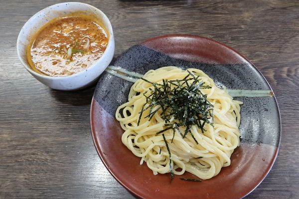 「ベジポタ辛つけ麺(少な目)¥880」@まるのの写真