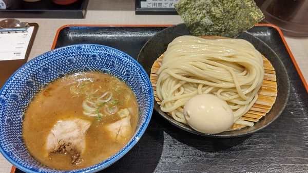 「味玉濃厚つけ麺」@やまのうち製麺の写真