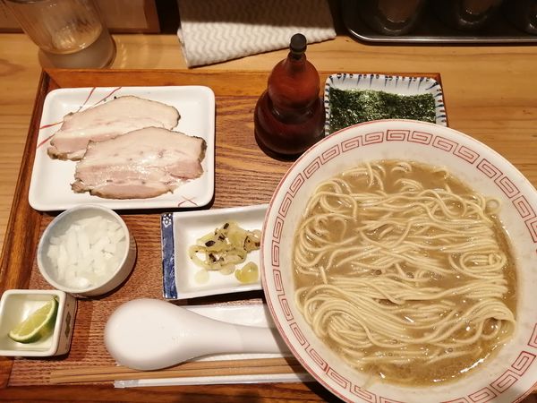 「限定　　鮎　　950円」@炭火焼濃厚中華そば 海富道の写真