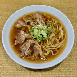 【期間限定】冷やし親鶏中華そば＋鶏皮＋ミニかき揚げ丼