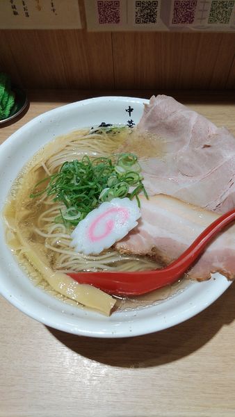 「特製塩そば」@中華そば 葵の写真