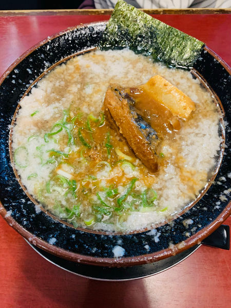 「鯖味噌バリトンラーメン」@バリバリジョニー 竜王店の写真