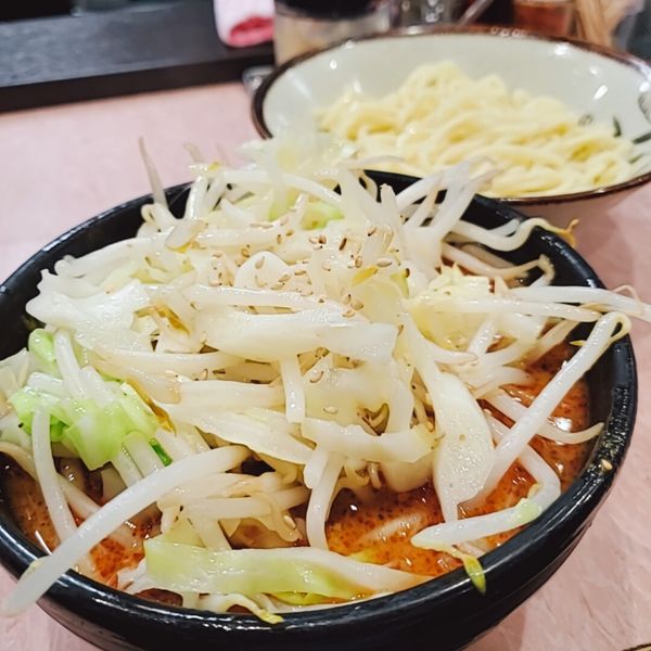 「もりそば小担々麺カタメ野菜」@所沢大勝軒の写真