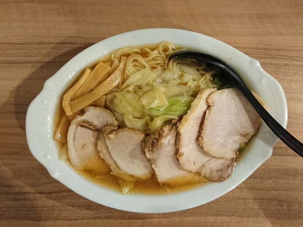 「チャーシューワンタン麺」@らーめん田丸 元住吉店の写真