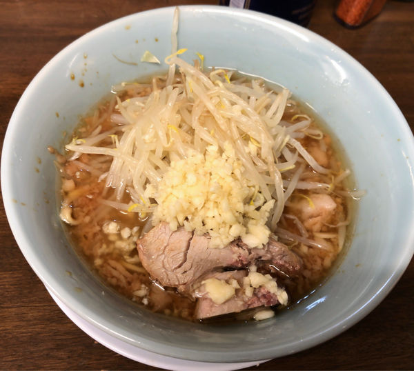「小の小ラーメン 麺半分ヤサイ少な目ニンニク 650円」@らーめん玄の写真