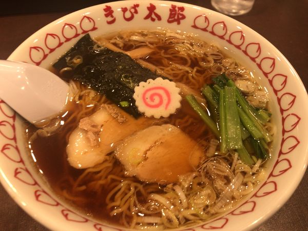 「中華そば750円」@浅草らーめん きび太郎 長野店の写真