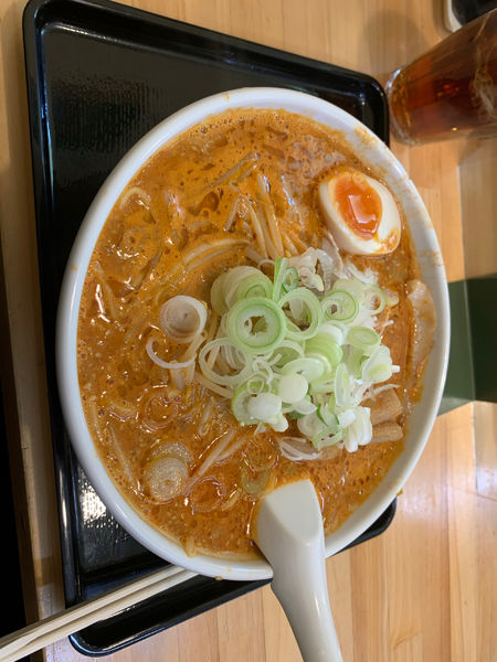 「辛味噌らーめん大」@自家製麺 麺屋 虎治の写真