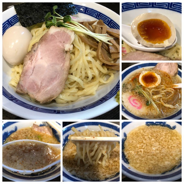 「背脂つけソバ810円つけソバ中盛100円味玉100円」@Miya De La Soulの写真