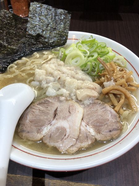 「塩中華そば」@手打ち中華そば 酒田の写真