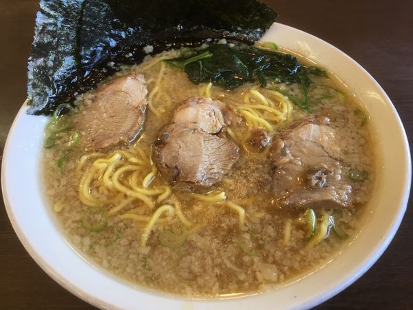 「ラーメン（並）＋ライス（小）」@ラーメンショップ 大潟店の写真