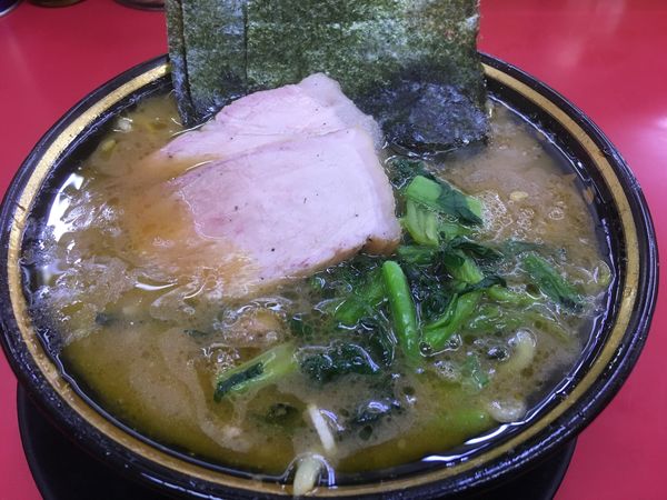 「並盛ラーメン＋釜焼き塩チャーシュー」@上越家の写真