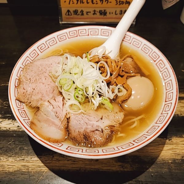 「特製朝ラー」@中華そば しながわの写真