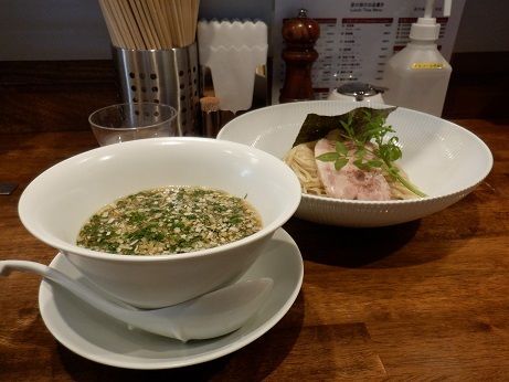 「醤油つけ麵」@創作麺工房 鳴龍の写真