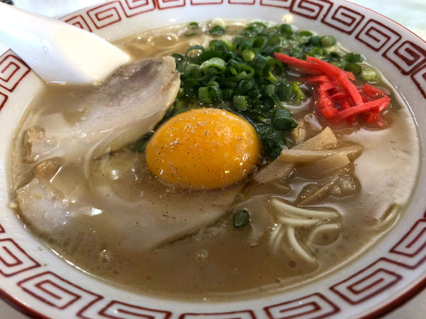 「ラーメン生たまご」@ラーメン ドルフィンの写真