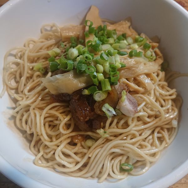 「追い玉(黒)250円」@麺蔵 あつおの写真