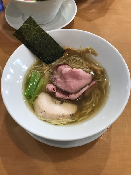 「潮そば 850円」@麺屋BISQの写真