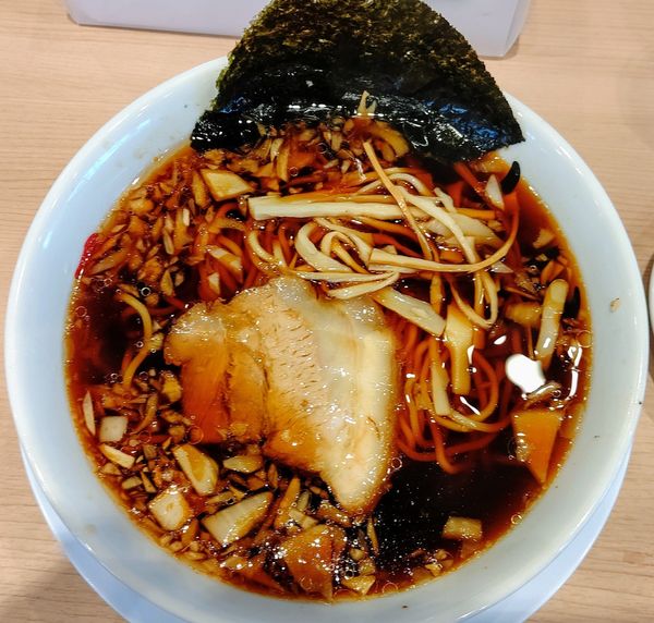 「竹岡式しょうゆラーメン」@ラーメンいしい 市原店の写真