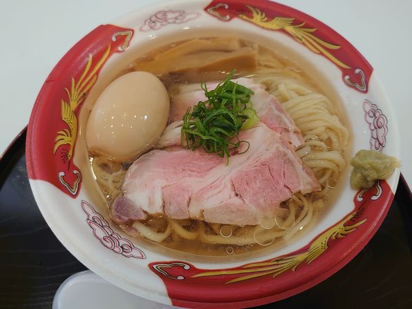 「冷やし昆布水らーめん 味玉」@麺処 青野 ちちぶ道の駅店の写真