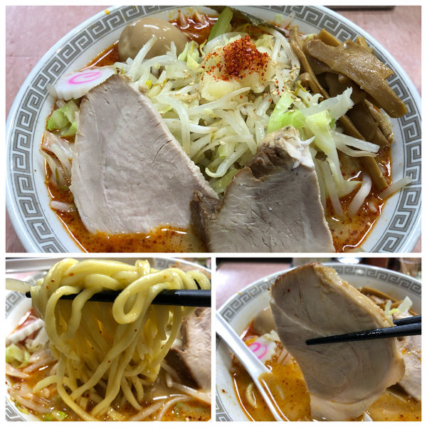 「中華そば(小)700円 野菜120円 担々変更50円」@所沢大勝軒の写真