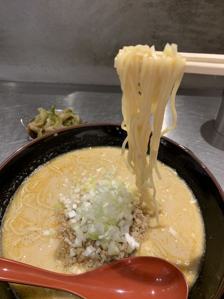 「坦々麺+ザーサイ」@高崎はた山の写真