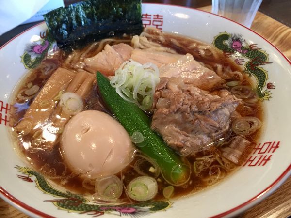 「生姜醤油中華そば【800円】」@あかつきほじなしの写真