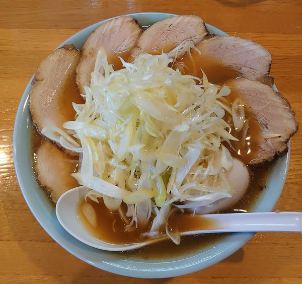 「味ねぎチャー玉(醤油、1220円)」@らーめん川嶋の写真