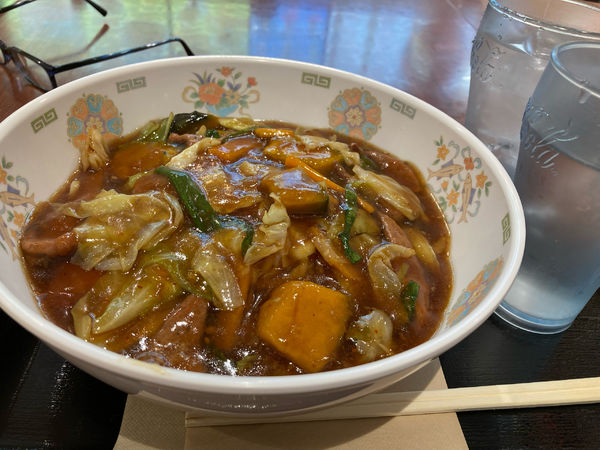 「スタミナ冷し（大盛り）」@我流食堂 ジョイフル本田ニューポートひたちなか店の写真