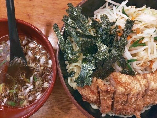「ざる野菜排骨麺（中盛）」@万世橋酒場 秋葉原本店の写真