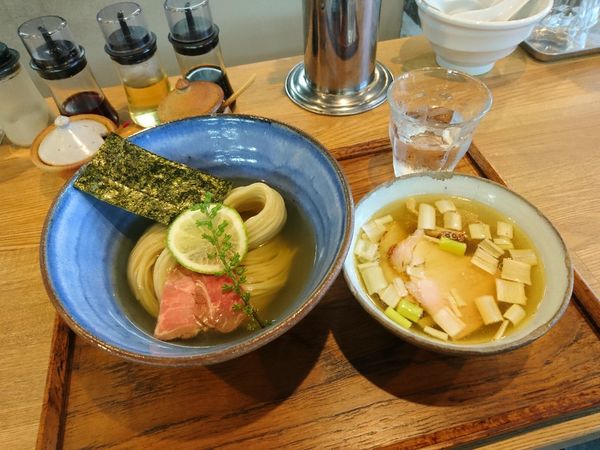 「昆布水のつけめん塩」@YOKOKURA STOREHOUSEの写真