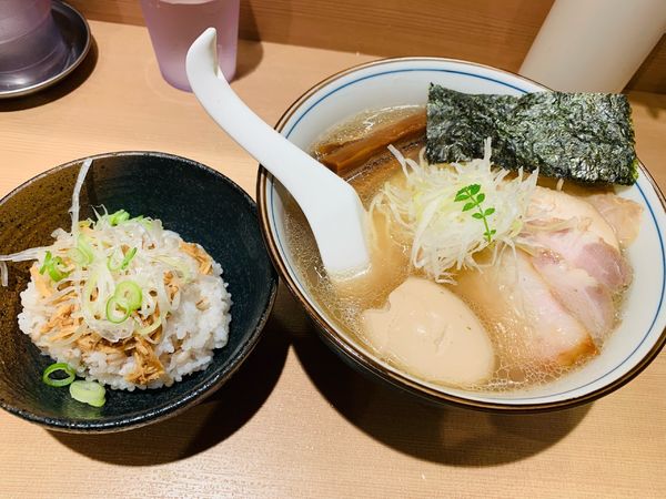 「特製のどぐろそば」@らぁ麺 くろ渦の写真