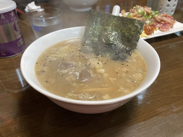 「牛筋ラーメン」@ラーメンたじまの写真
