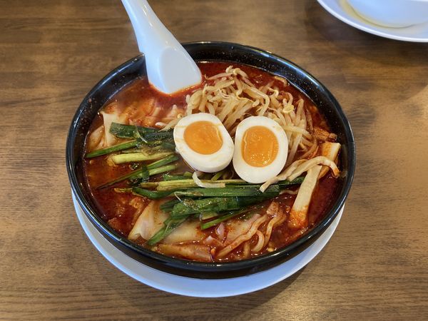 「旨辛麺【4辛】」@来来亭 豊川店の写真