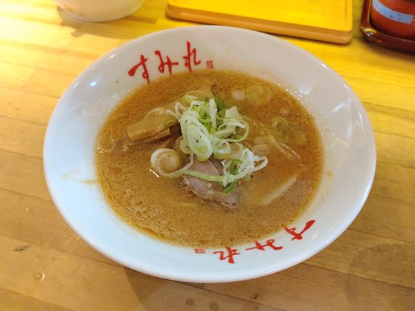 「味噌ラーメン（半麺）」@すみれ 横浜店の写真