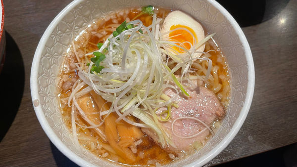 「昔ながらの中華そば」@元祖熊本黒拉麺 清正 northport mall店の写真