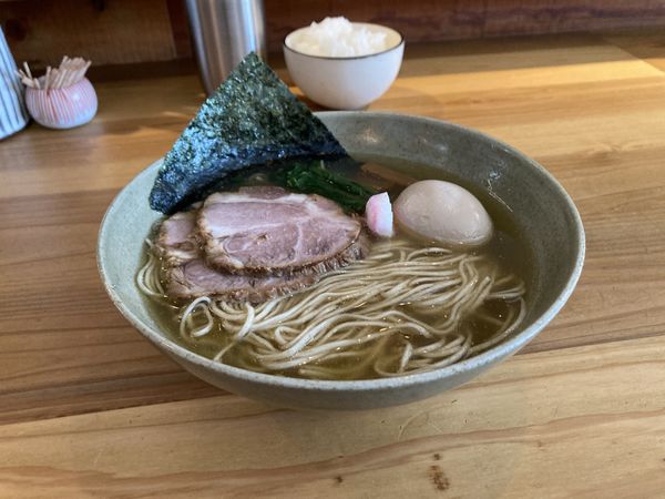 「だしそば【しお】」@だし・麺 未蕾の写真