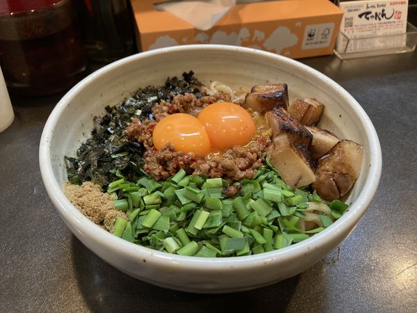 「台湾まぜそば」@らーめん まぜそば てっぺん 名古屋本店の写真