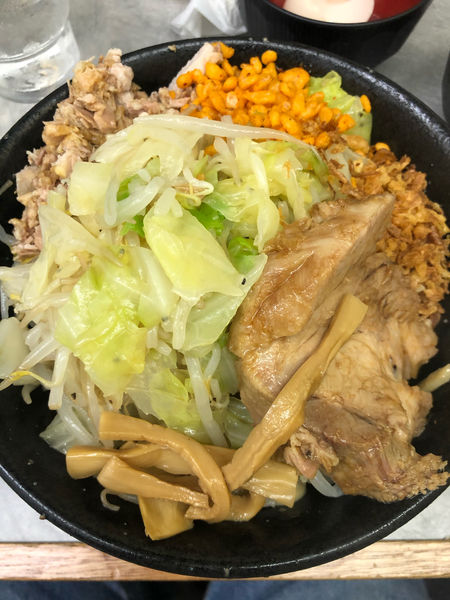 「冷やしまぜそば」@豚仙人 吉野町本店の写真