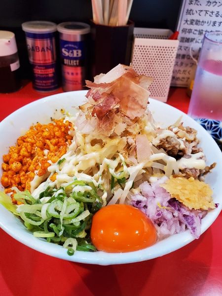 「冷やしまぜそば」@用心棒 市ヶ谷飯田橋の写真